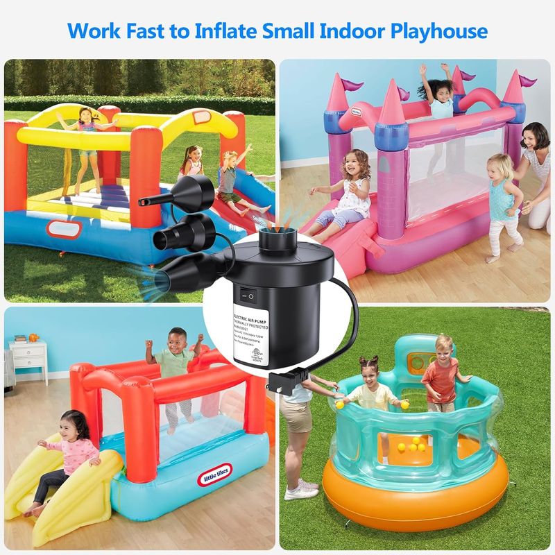 PULIDIKI Electric Air Pump: Fast Inflate & Deflate Made Simple  